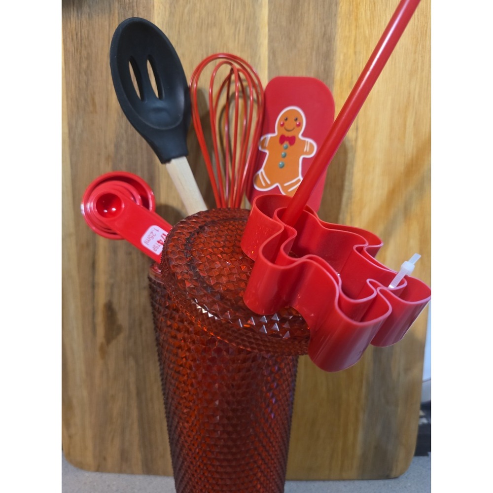 Gingerbread Gift Set Sparkle Tumbler Cookie Making